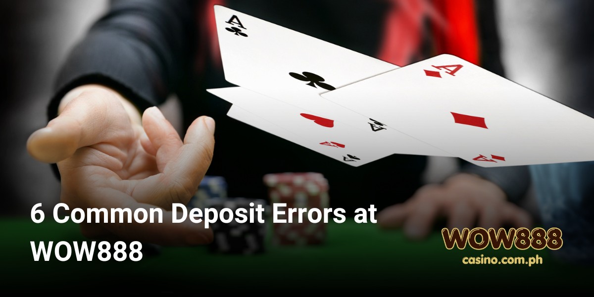 6 Common Deposit Errors at WOW888 That Bettors Should Know