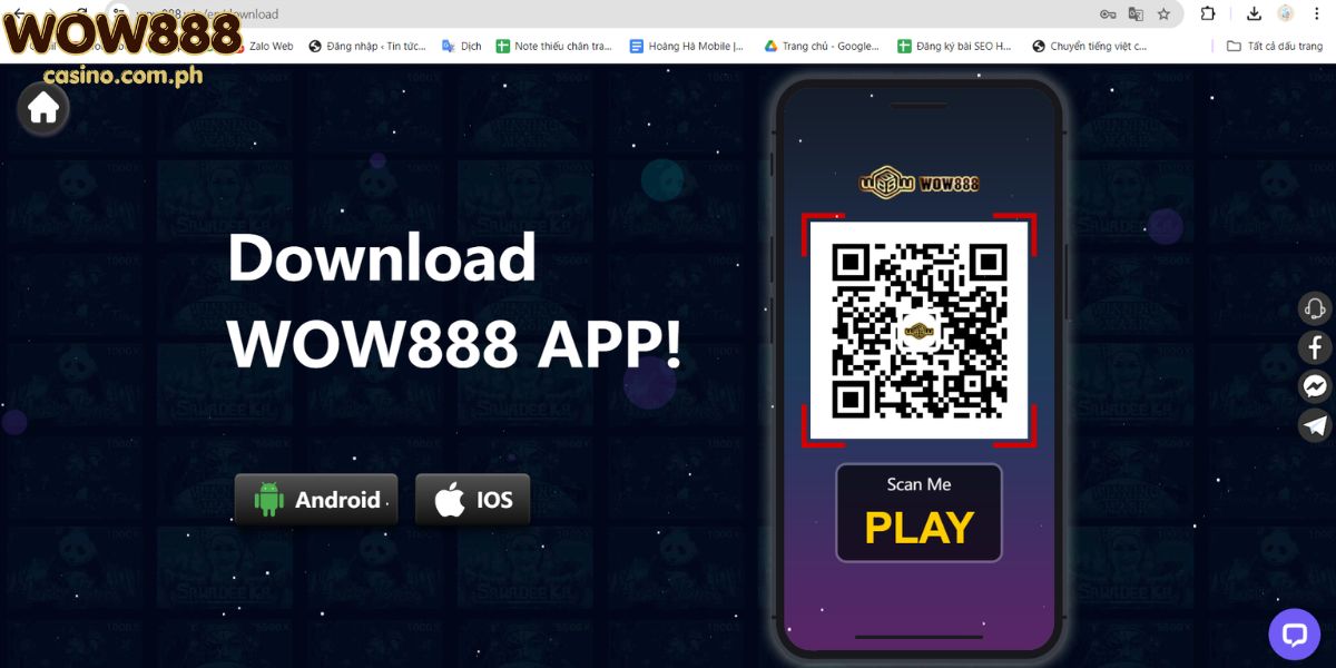 Common Issues When Downloading the WOW888 App