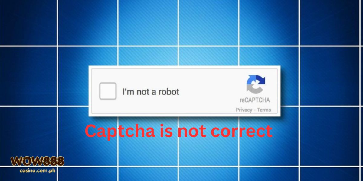 Error Captcha