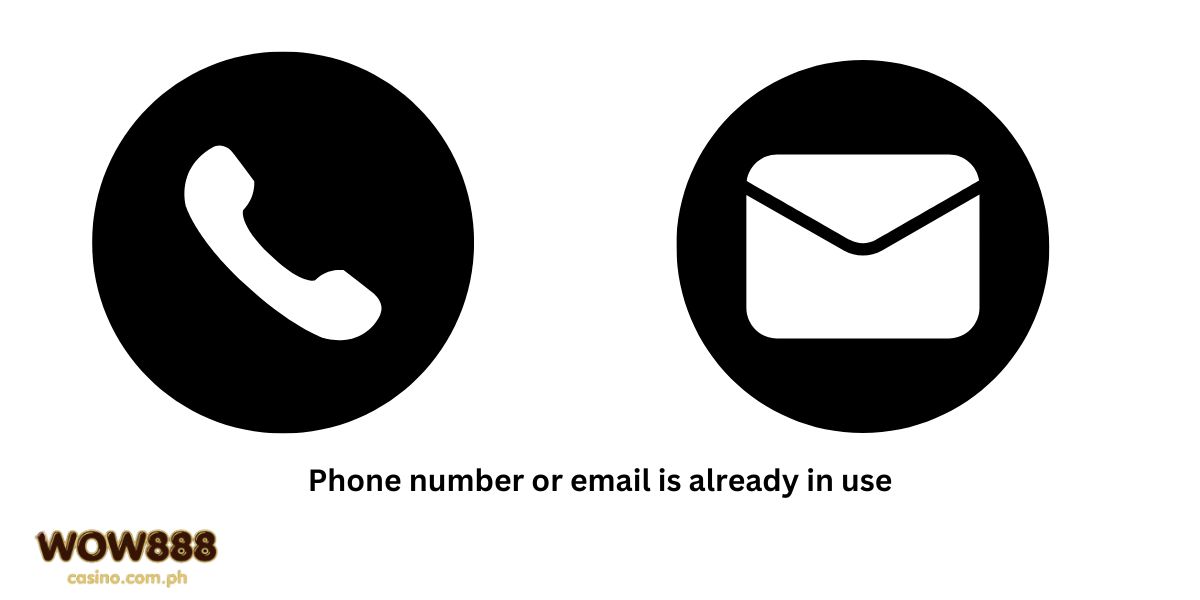 Phone number or email has already in use