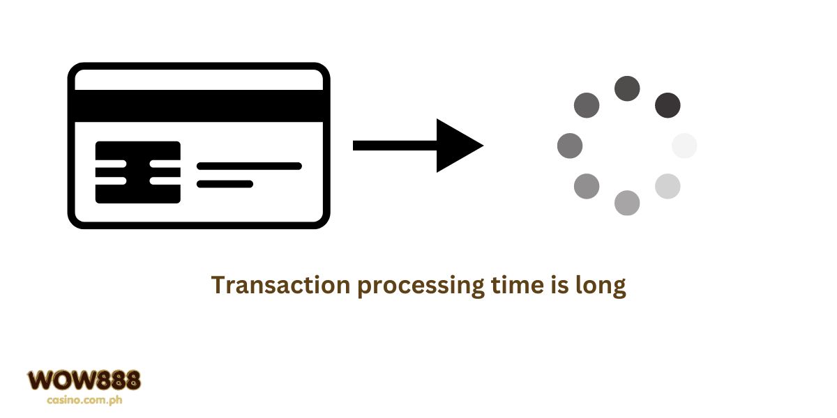 Transaction processing time is long