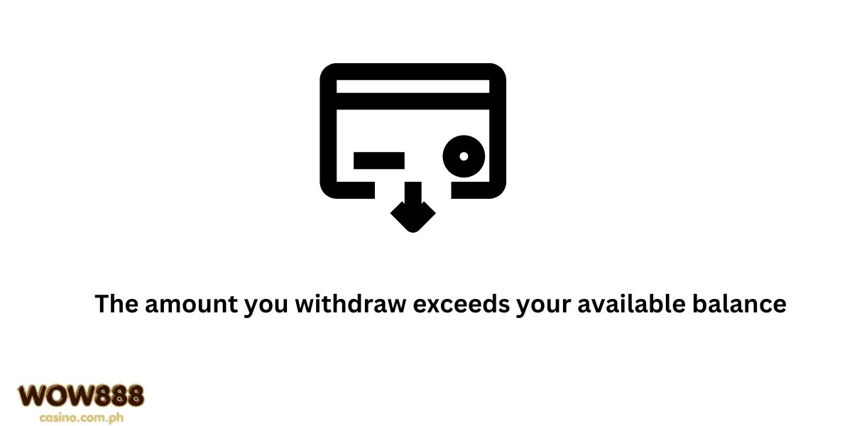 Withdrawal Amount Exceeds Balance or Limits